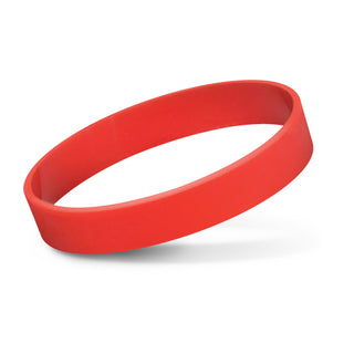 Silicone Silicone Wrist Band (Red)