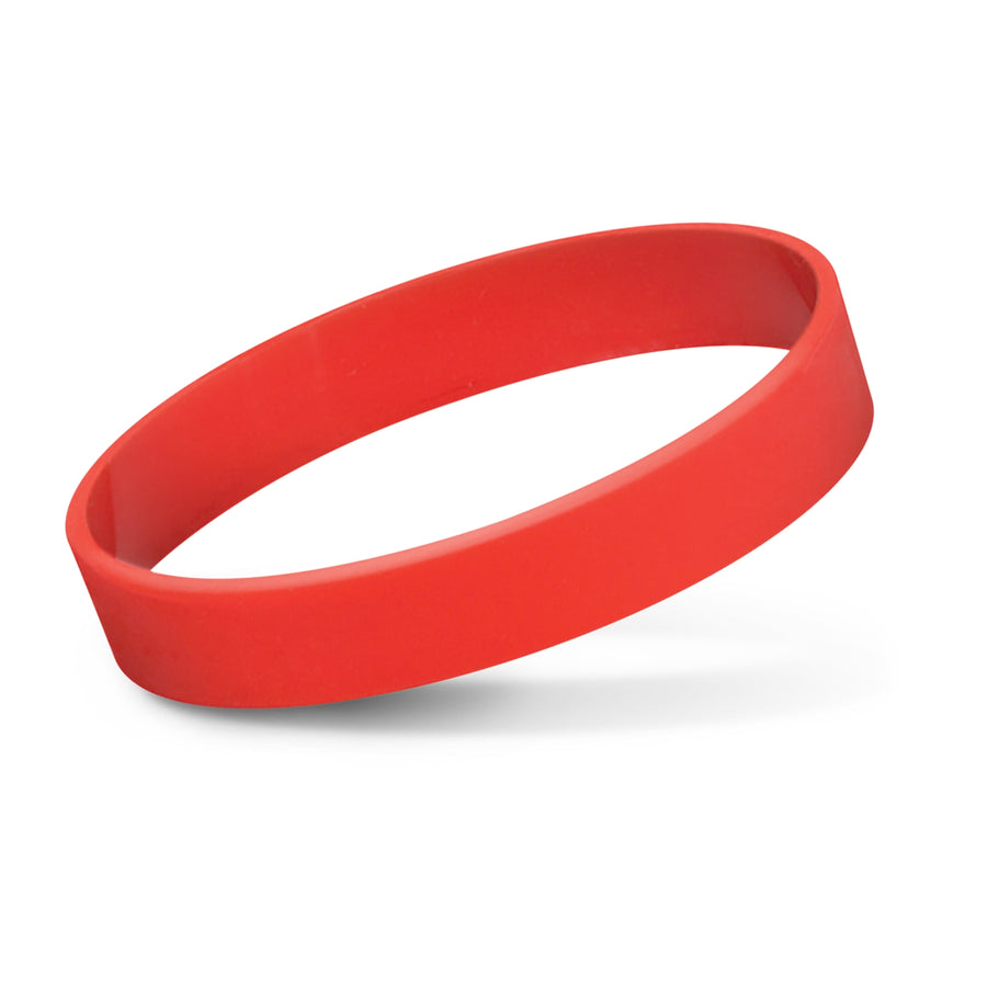 Silicone Silicone Wrist Band (Red)
