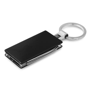 Utility Multi-Function Metal Key Ring (Black)