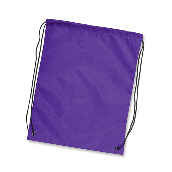 Drawstring Drawstring Backpack (Purple)