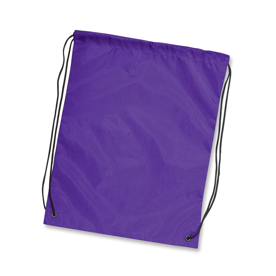 Drawstring Drawstring Backpack (Purple)