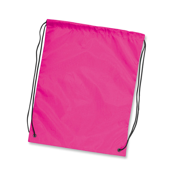 Drawstring Drawstring Backpack (Pink)