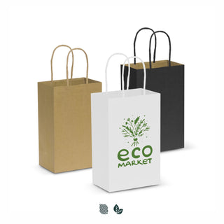 Kraft Paper Carry Bag - Small (Natural) — Impact Aware