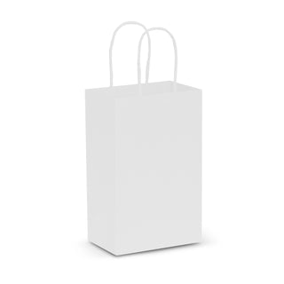 Kraft Paper Carry Bag - Small (White)