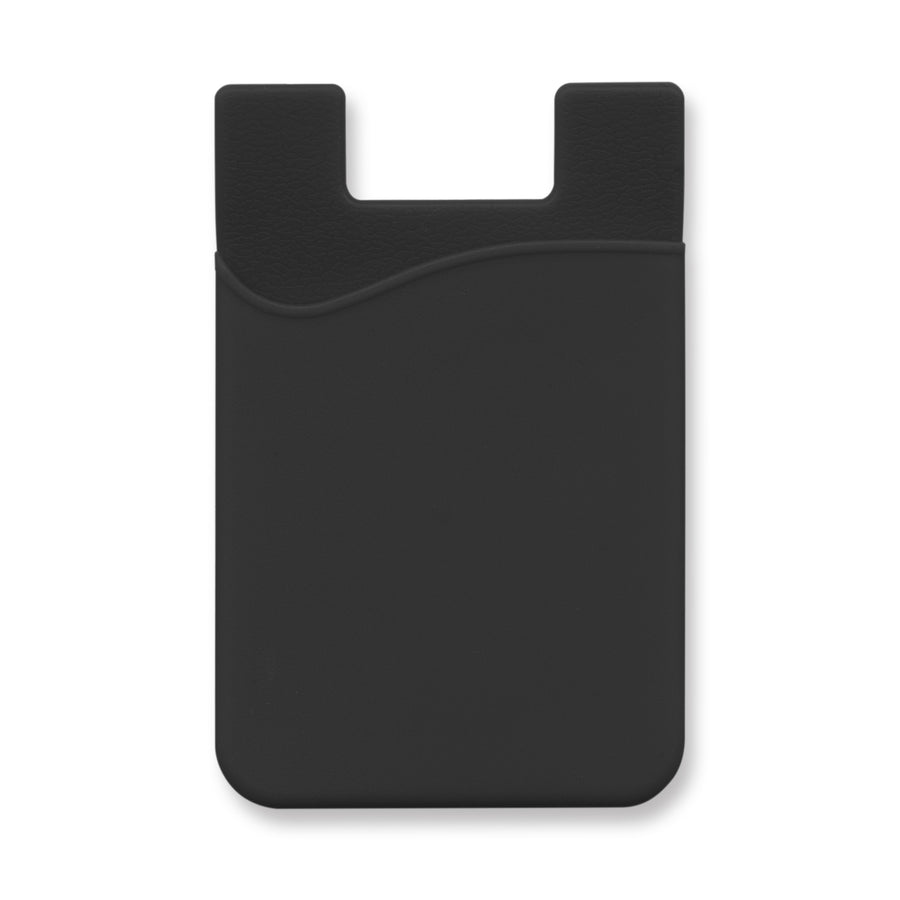 Cipher Silicone Phone Wallet (Black)