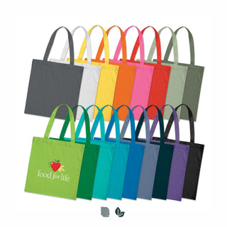 Linen Cotton Tote Bag - Colours (Olive) — Impact Aware