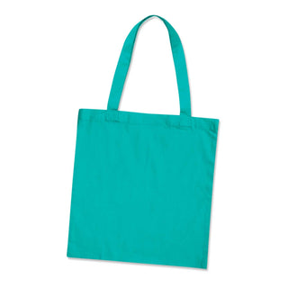 Linen Cotton Tote Bag - Colours (Teal)