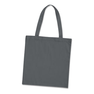 Linen Cotton Tote Bag - Colours (Charcoal)