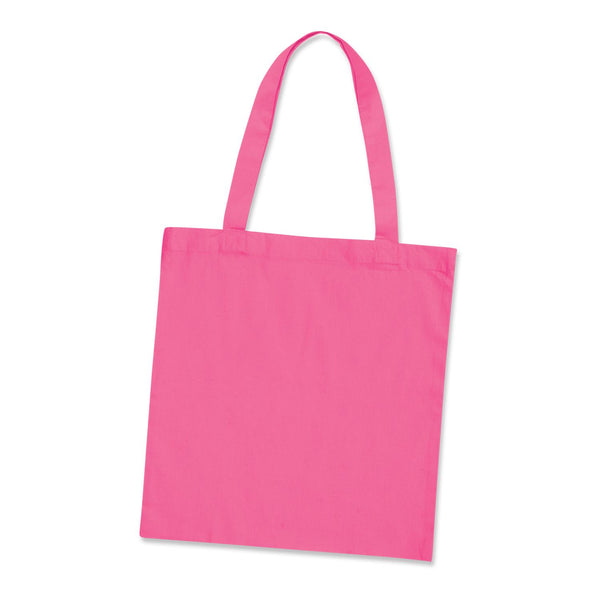 Linen Cotton Tote Bag - Colours (Pink)