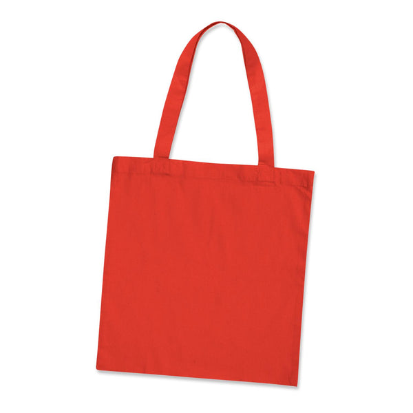 Linen Cotton Tote Bag - Colours (Red)
