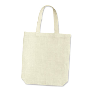 Grain Jute Tote Bag (White)