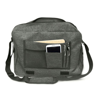 Harbour Messenger Bag (Grey) — Feature