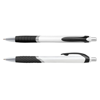 Vector Pen - Coloured Barrel (White)