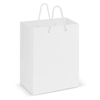 Harbour Laminated Carry Bag - Medium (White)