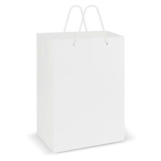 Harbour Laminated Carry Bag - Large (White)