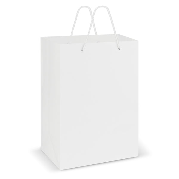 Harbour Laminated Carry Bag - Large (White)