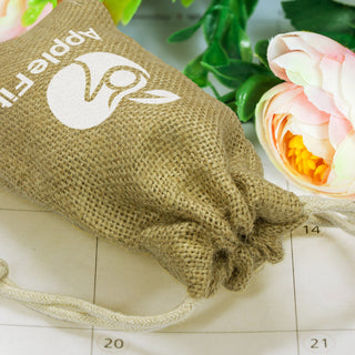 Flax Gift Bag - Small (Natural) — Feature