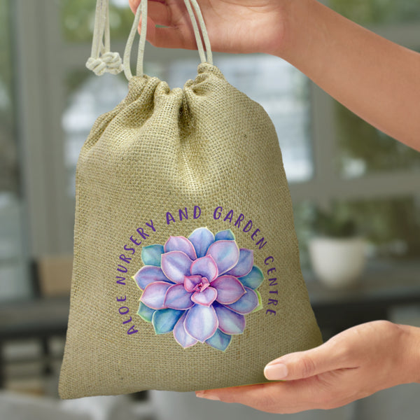 Flax Gift Bag - Medium (Natural)
