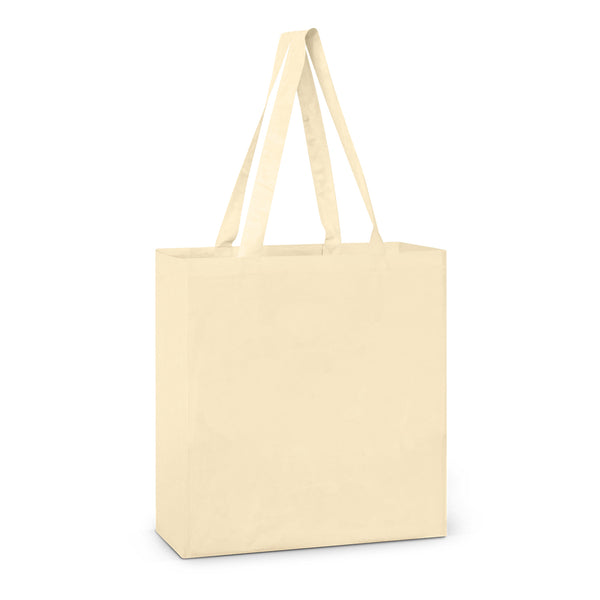 Canvas Cotton Shoulder Tote (Natural)