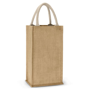 Cellar Jute Double Wine Carrier (Natural)