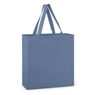 Canvas Cotton Tote Bag - Colours (Slate Blue)