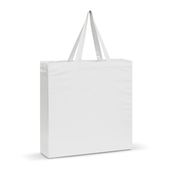 Canvas Cotton Tote Bag - Colours (White)