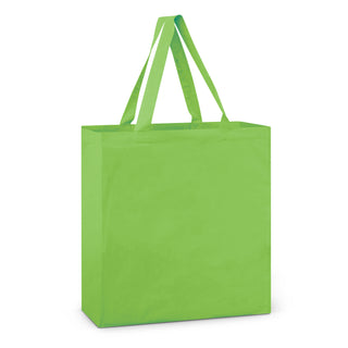 Canvas Cotton Tote Bag - Colours (Bright Green)