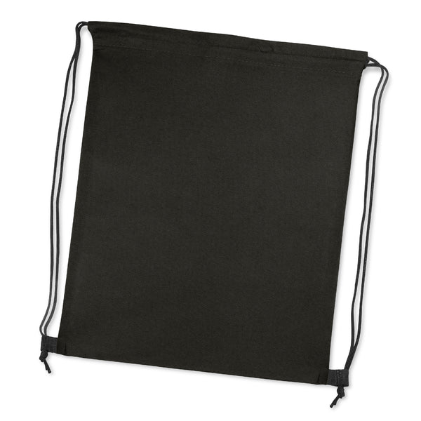 Tampa Drawstring Backpack (Black)