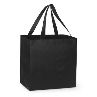 Metro Shopper Tote Bag (Black)