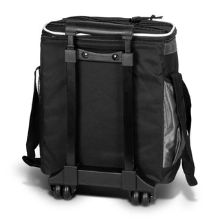 Tundra Cooler Trolley (Black/Grey) — Back
