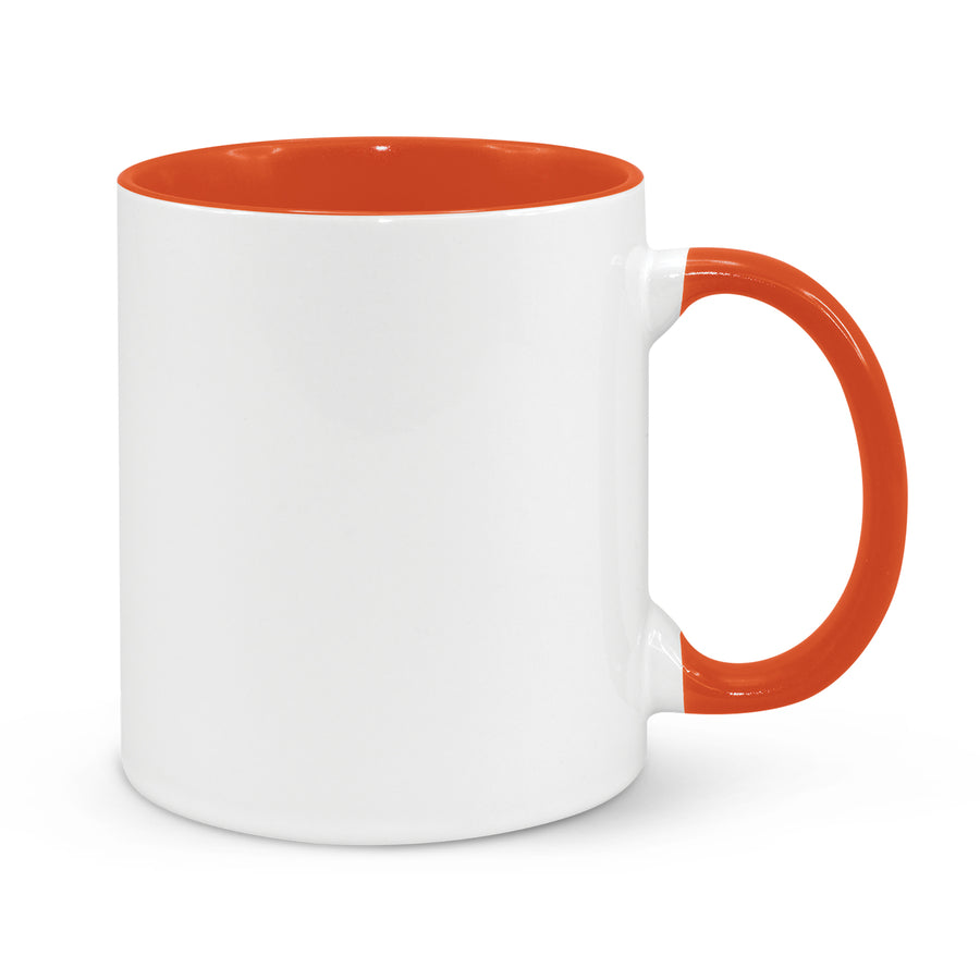 Hearth Coffee Mug - Two-Tone (Orange)