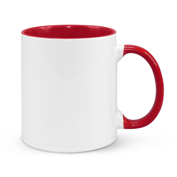Hearth Coffee Mug - Two-Tone (Red)