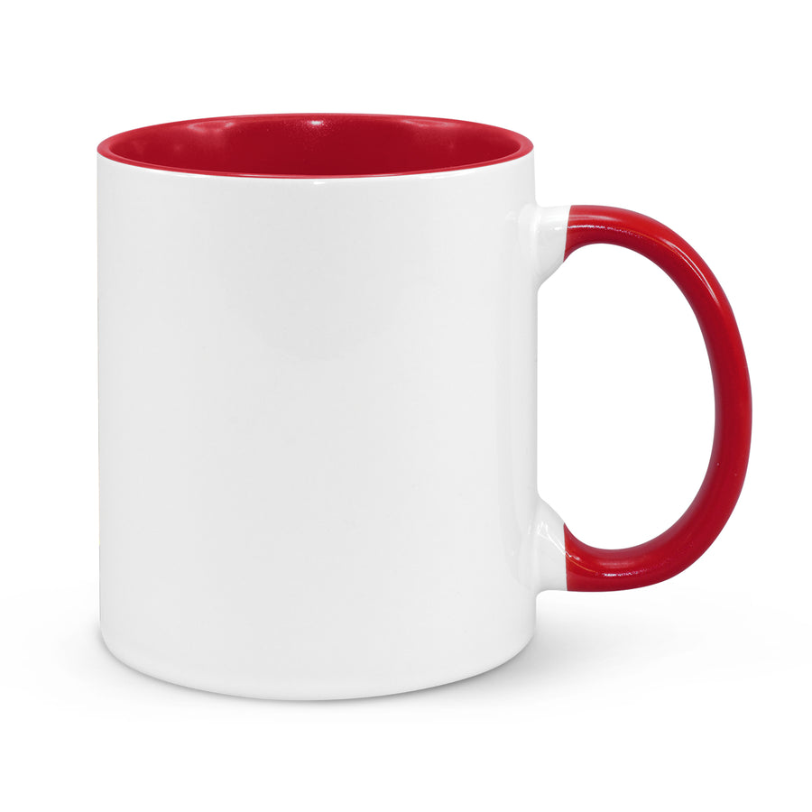 Hearth Coffee Mug - Two-Tone (Red)