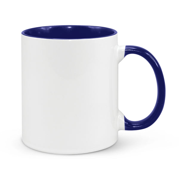 Hearth Coffee Mug - Two-Tone (Dark Blue)