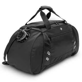 Swiss Peak Weekend or Sport Bag (Black) — Left