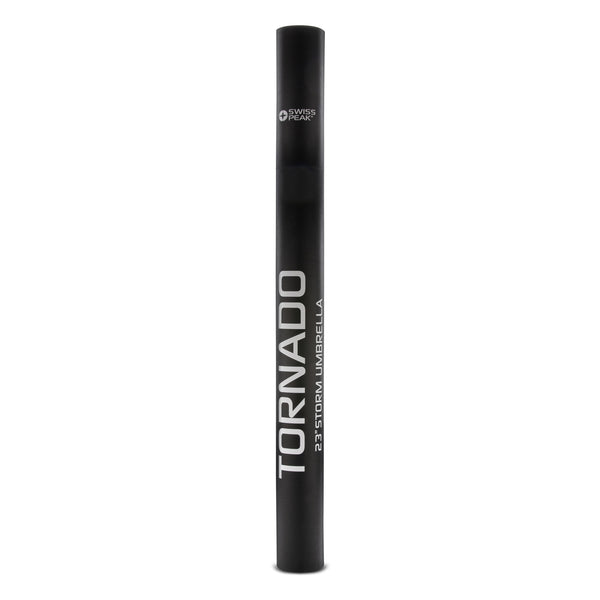 Swiss Peak Tornado 58cm Umbrella (Black)