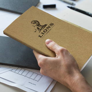 Grove Notebook - Medium (Black) — Feature