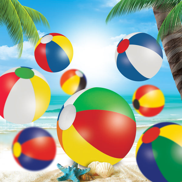 Reef Beach Ball - 21cm Mix and Match (Dark Blue)