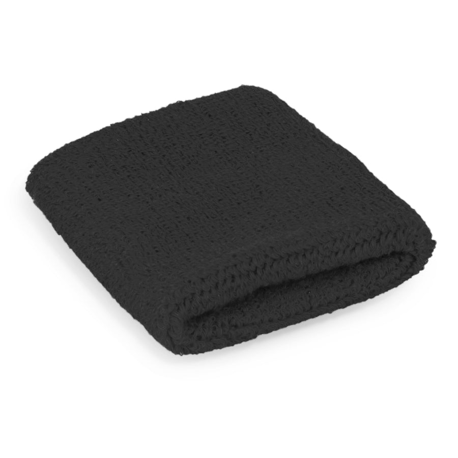 Ridge Wrist Sweat Band (Black)