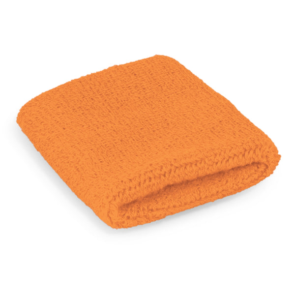 Ridge Wrist Sweat Band (Orange)