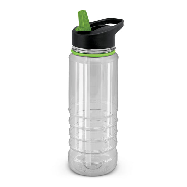 Solano Elite Bottle - Clear and Black (Bright Green)