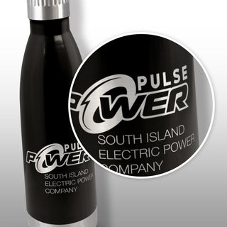 Solano Steel Bottle (Purple) — Laser Engraving