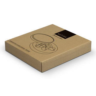 NATURA Kensington Cheese Board - Round (Natural) — Gift Box
