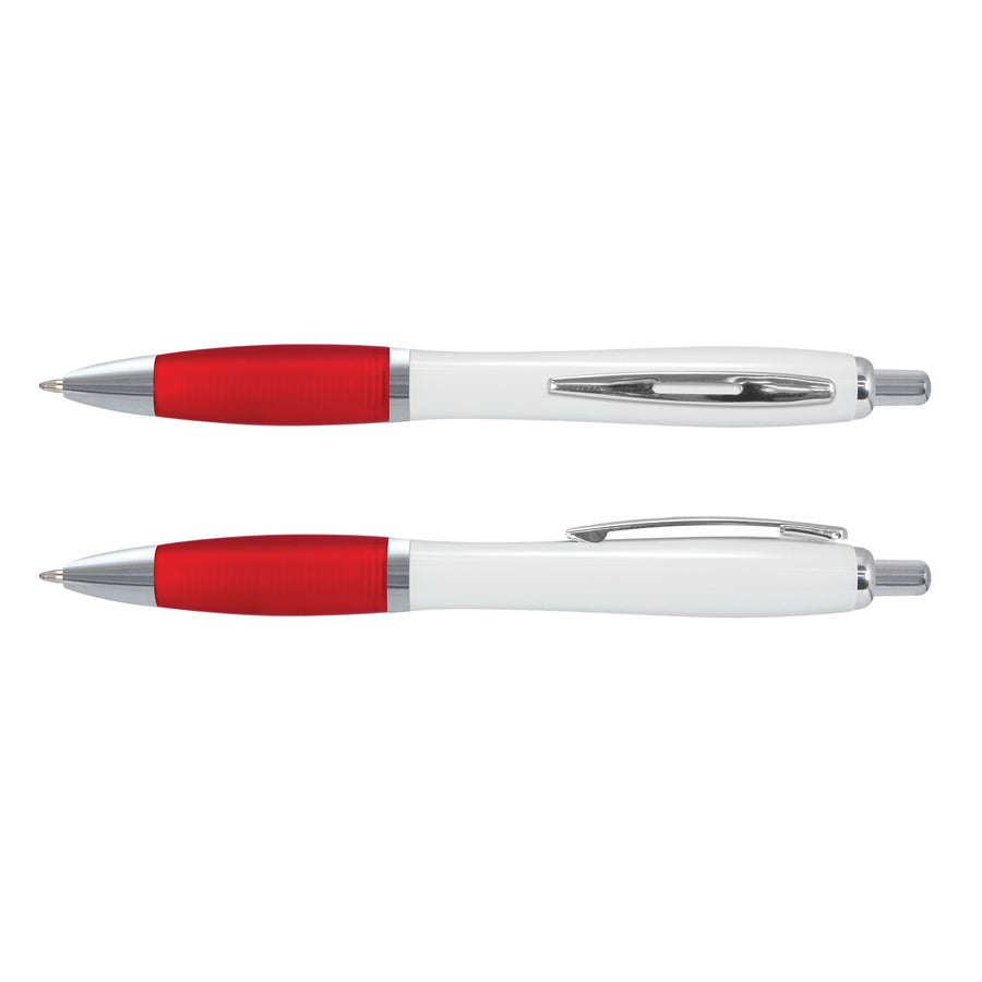 Vistro Pen - White Barrel (Red)