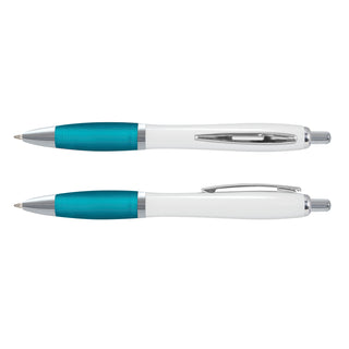 Vistro Pen - White Barrel (Light Blue)