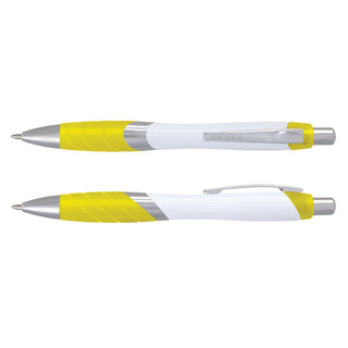 Borg Pen - White Barrel (Yellow)