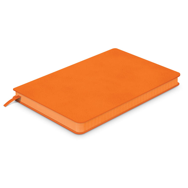 Linen Notebook - Medium (Orange)