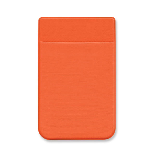 Pulse Lycra Phone Wallet - Heat Transfer (Orange)