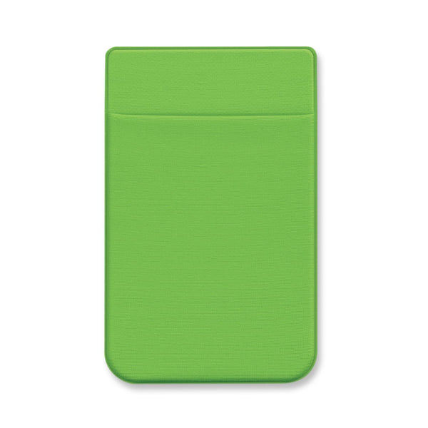 Pulse Lycra Phone Wallet - Heat Transfer (Bright Green)