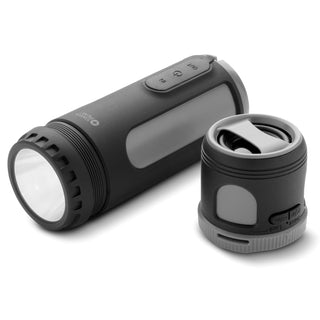 Swiss Peak 4-in-1 Speaker (Black/Grey) — Black